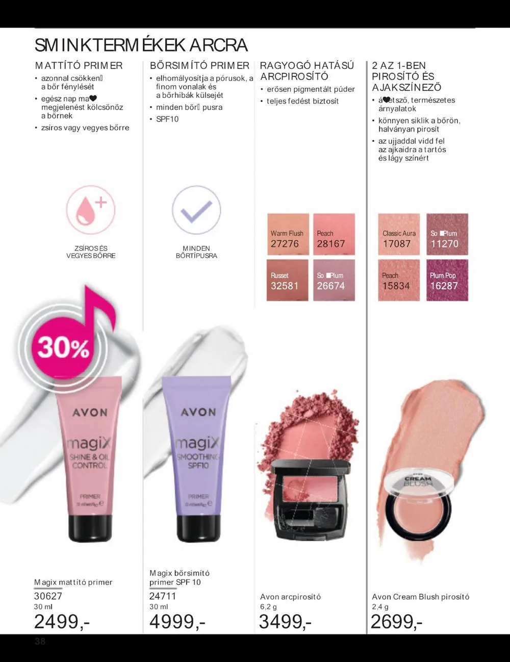 Avon akciós újság 04.01–04.30 – 40. oldal