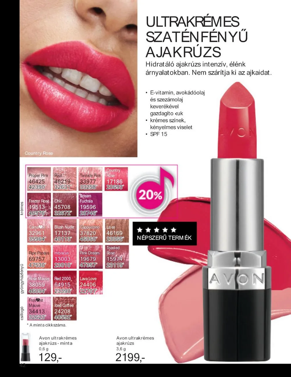 Avon akciós újság 04.01–04.30 – 44. oldal