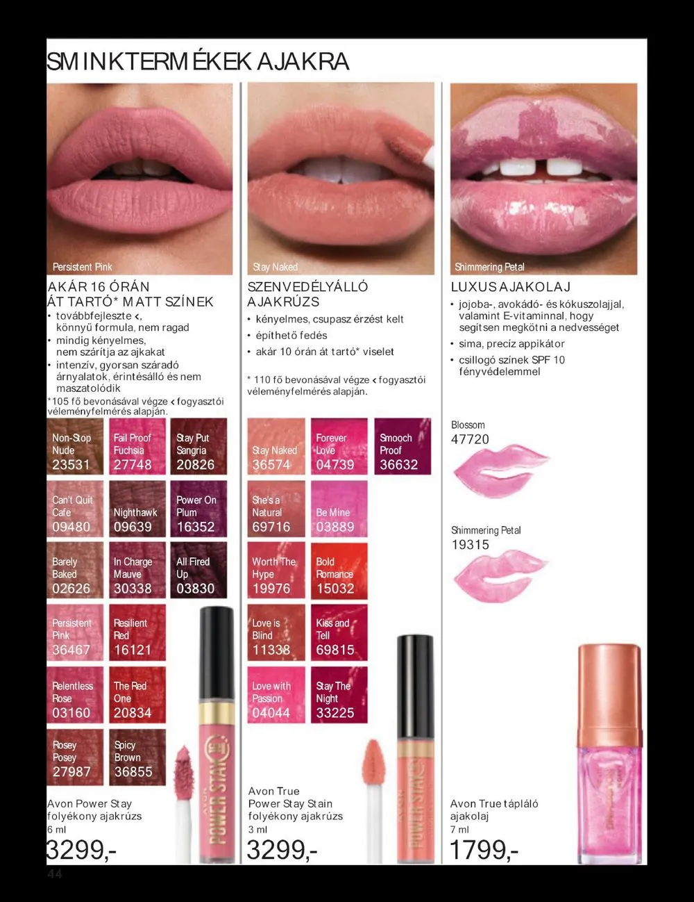 Avon akciós újság 04.01–04.30 – 46. oldal