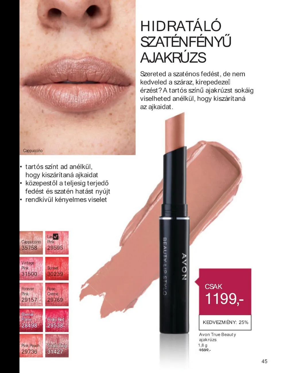 Avon akciós újság 04.01–04.30 – 47. oldal