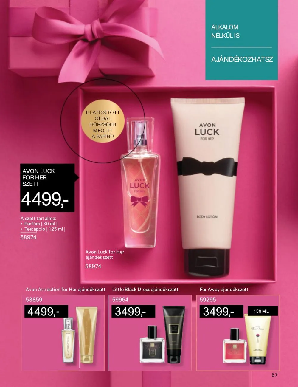 Avon akciós újság 04.01–04.30 – 89. oldal