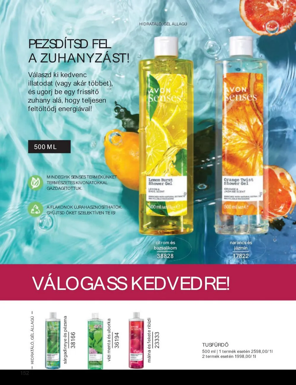 Avon akciós újság 05.01–05.31 – 156. oldal