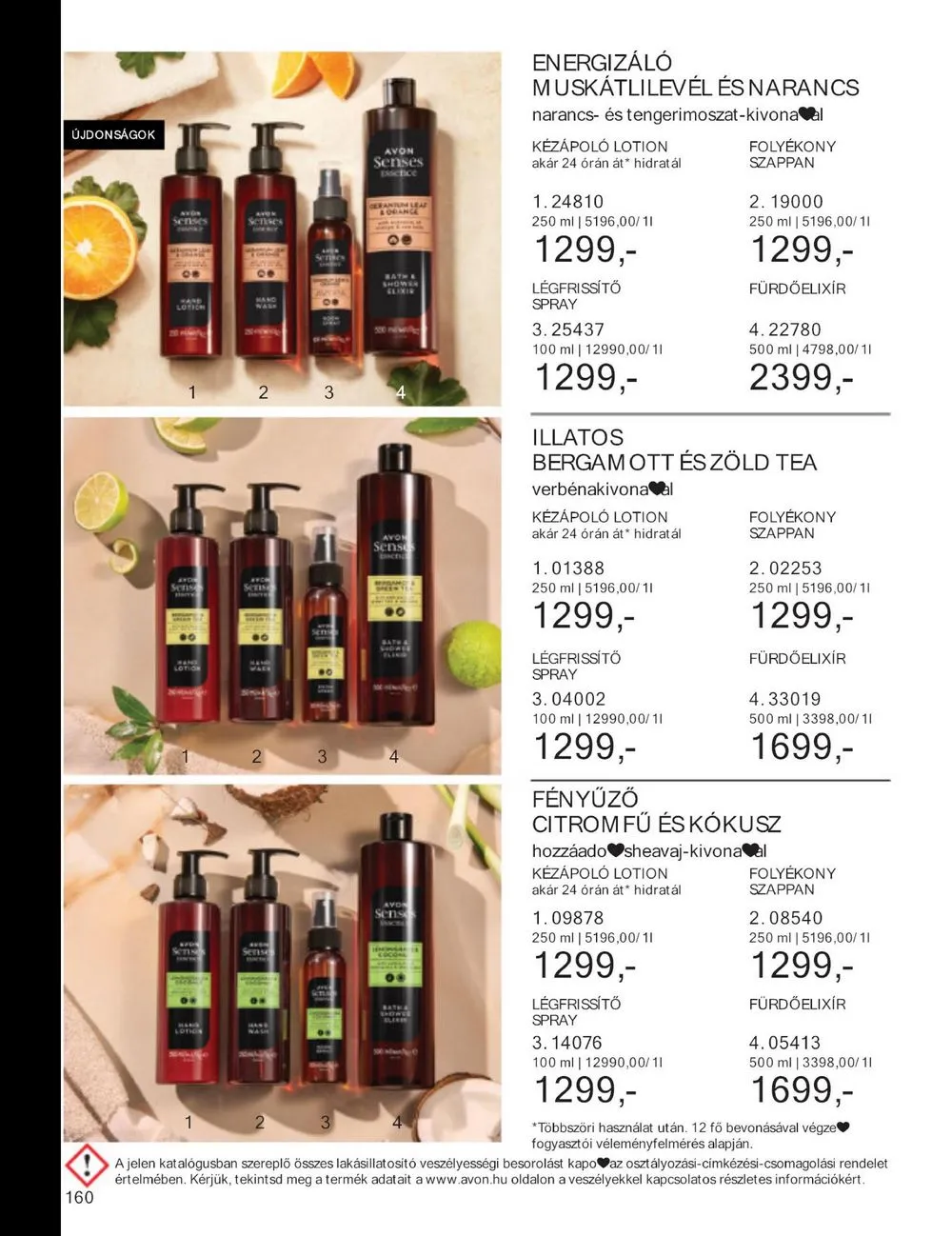 Avon akciós újság 05.01–05.31 – 164. oldal