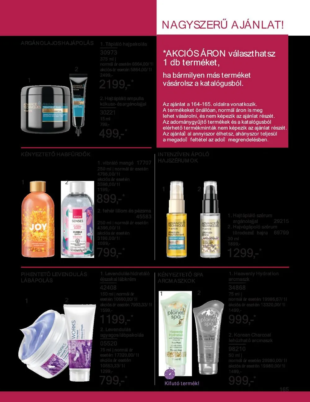 Avon akciós újság 05.01–05.31 – 169. oldal