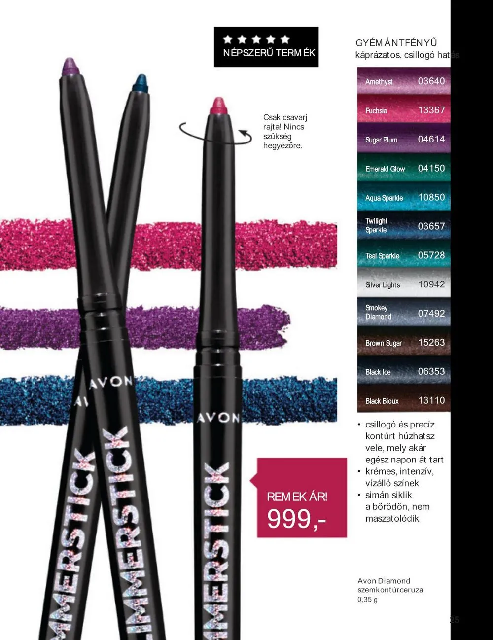 Avon akciós újság 05.01–05.31 – 27. oldal