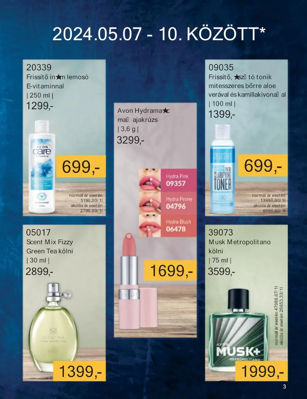 Avon akciós újság 05.01–05.31 – 5. oldal