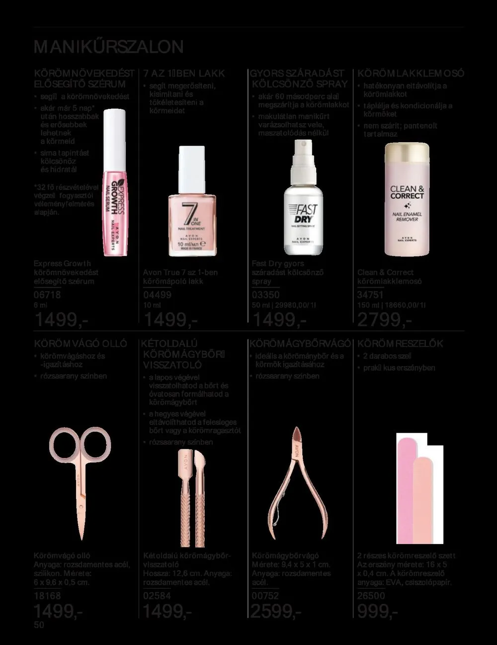 Avon akciós újság 05.01–05.31 – 52. oldal