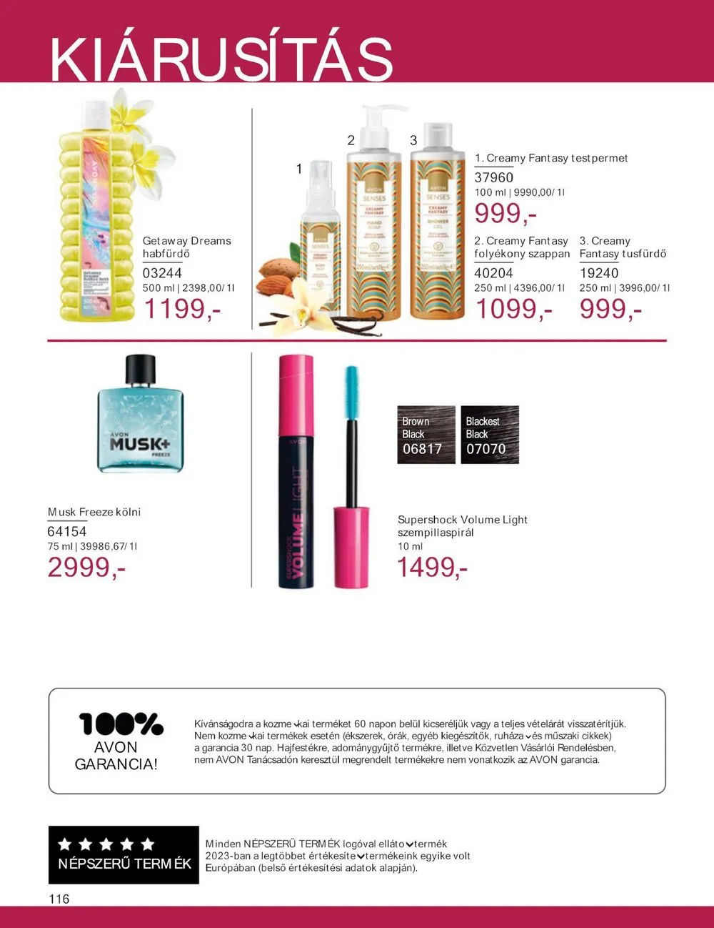 Avon akciós újság 06.01–06.30 – 120. oldal