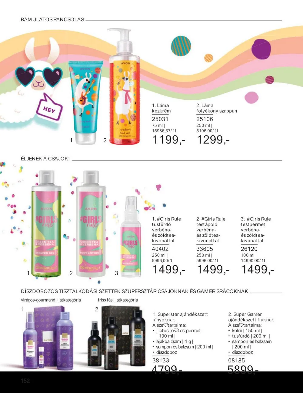 Avon akciós újság 06.01–06.30 – 156. oldal