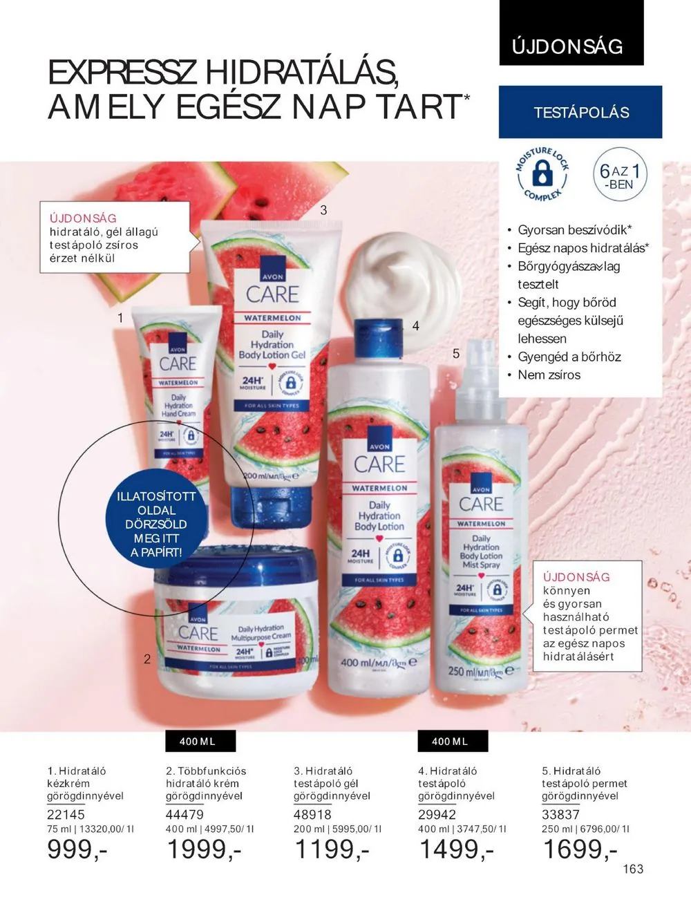 Avon akciós újság 06.01–06.30 – 167. oldal