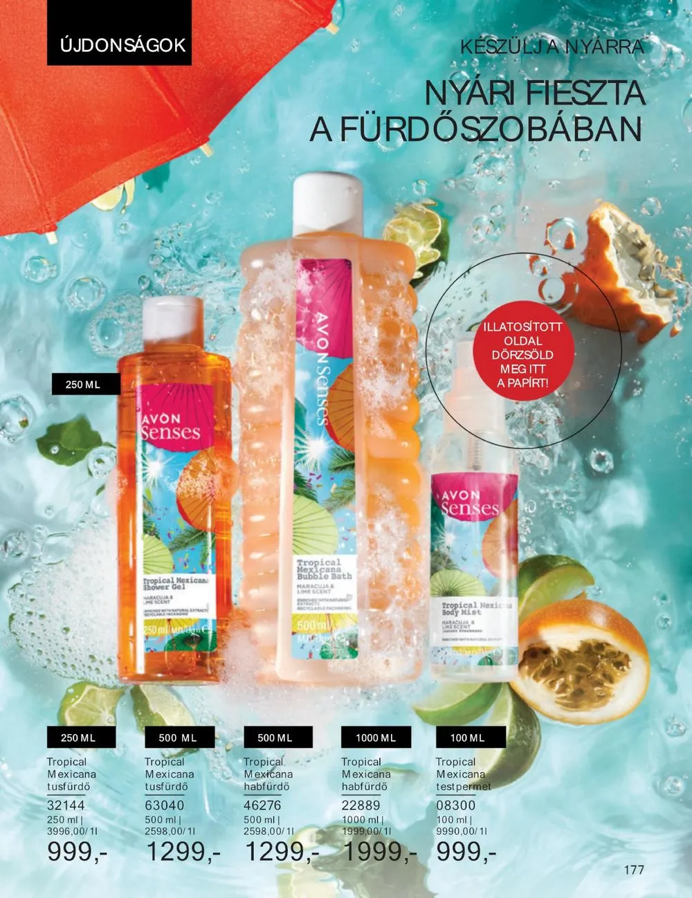 Avon akciós újság 06.01–06.30 – 181. oldal