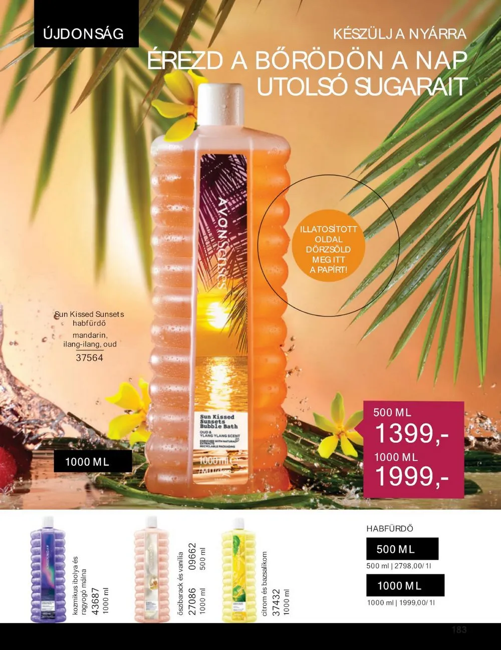 Avon akciós újság 06.01–06.30 – 187. oldal