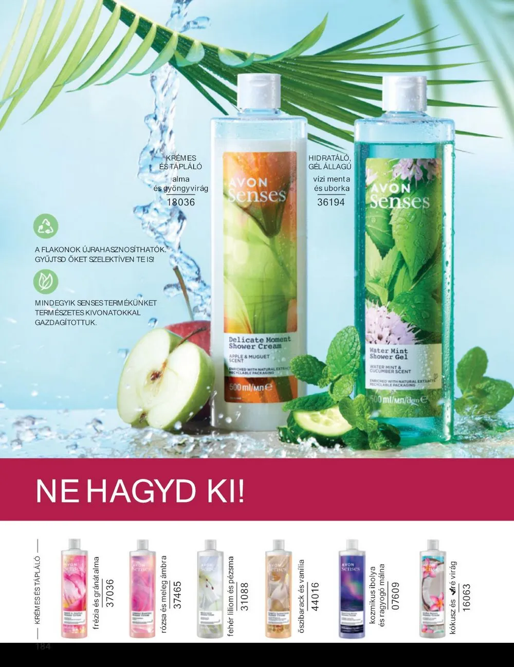 Avon akciós újság 06.01–06.30 – 188. oldal