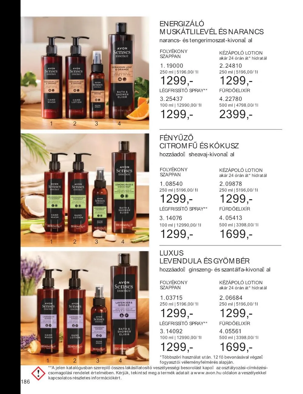 Avon akciós újság 06.01–06.30 – 190. oldal