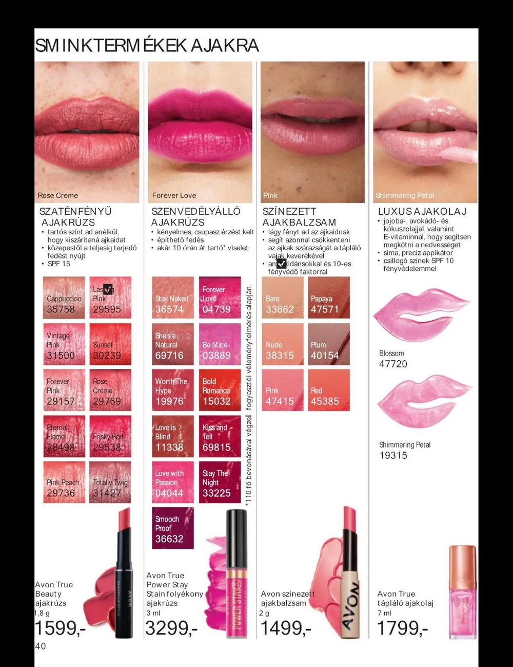Avon akciós újság 06.01–06.30 – 42. oldal