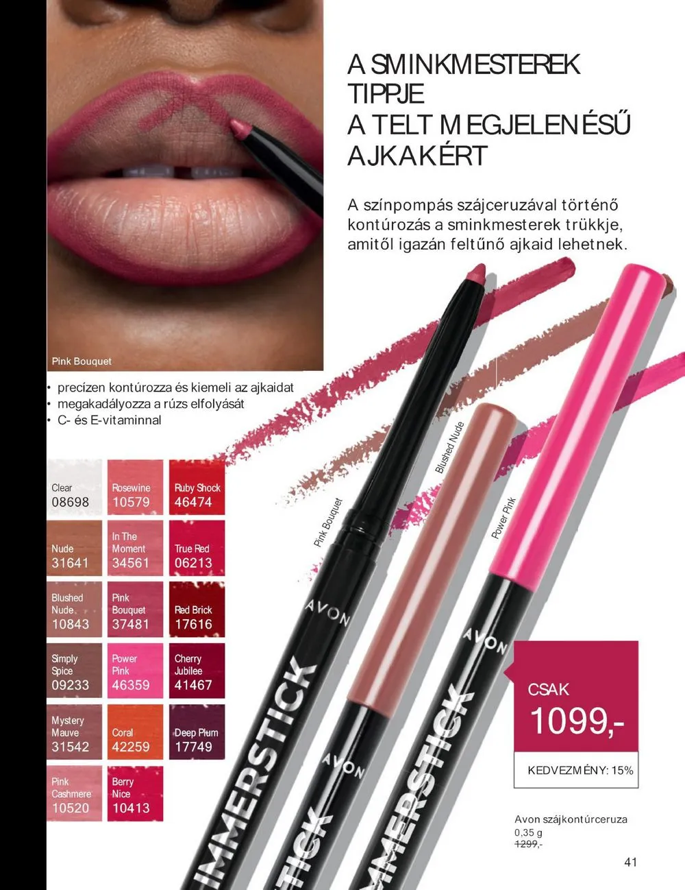 Avon akciós újság 06.01–06.30 – 43. oldal