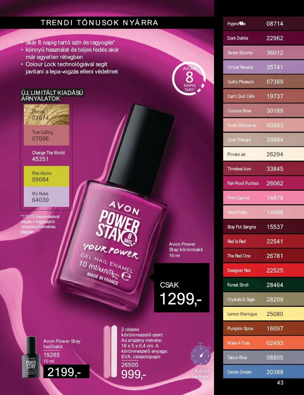 Avon akciós újság 06.01–06.30 – 45. oldal