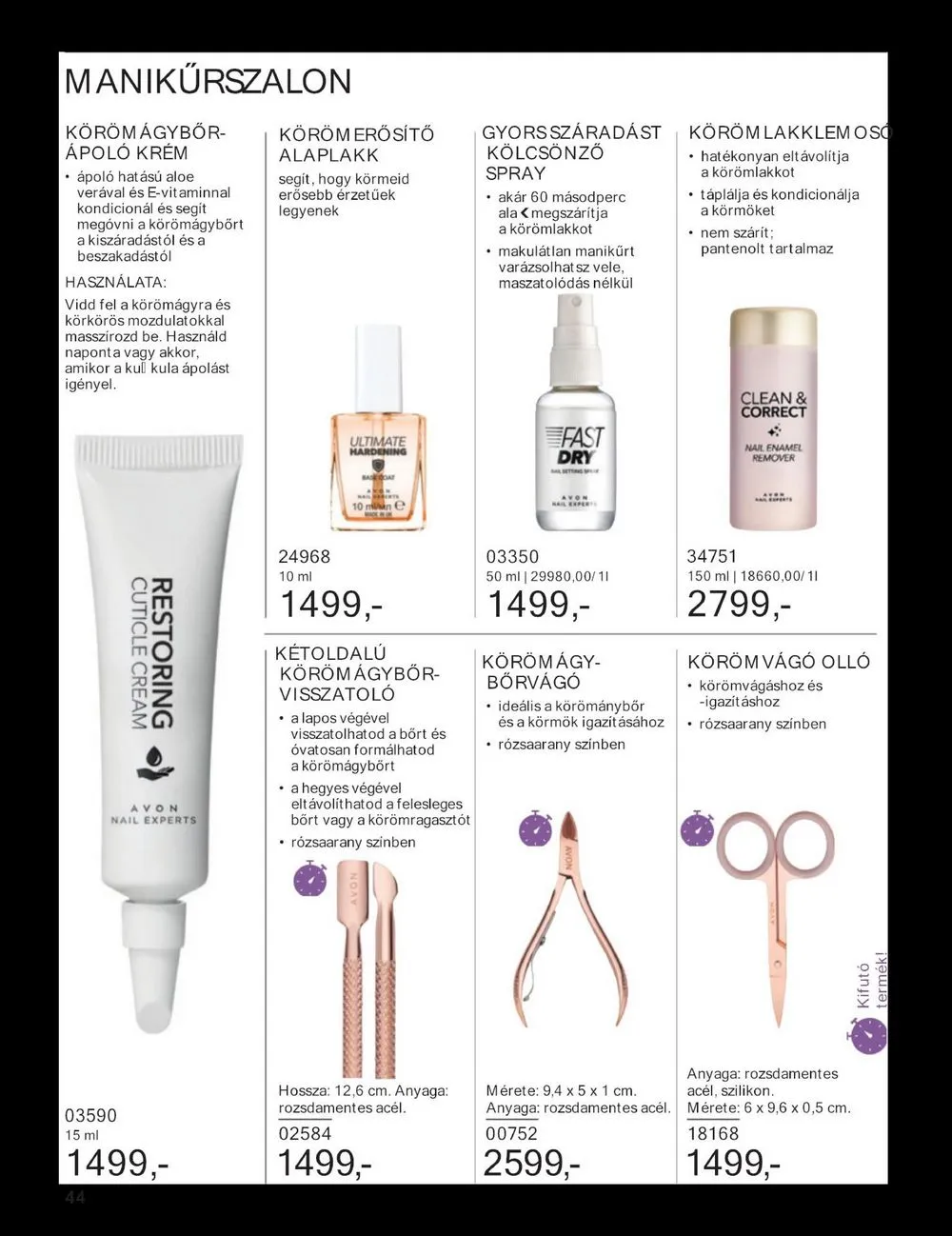 Avon akciós újság 06.01–06.30 – 46. oldal