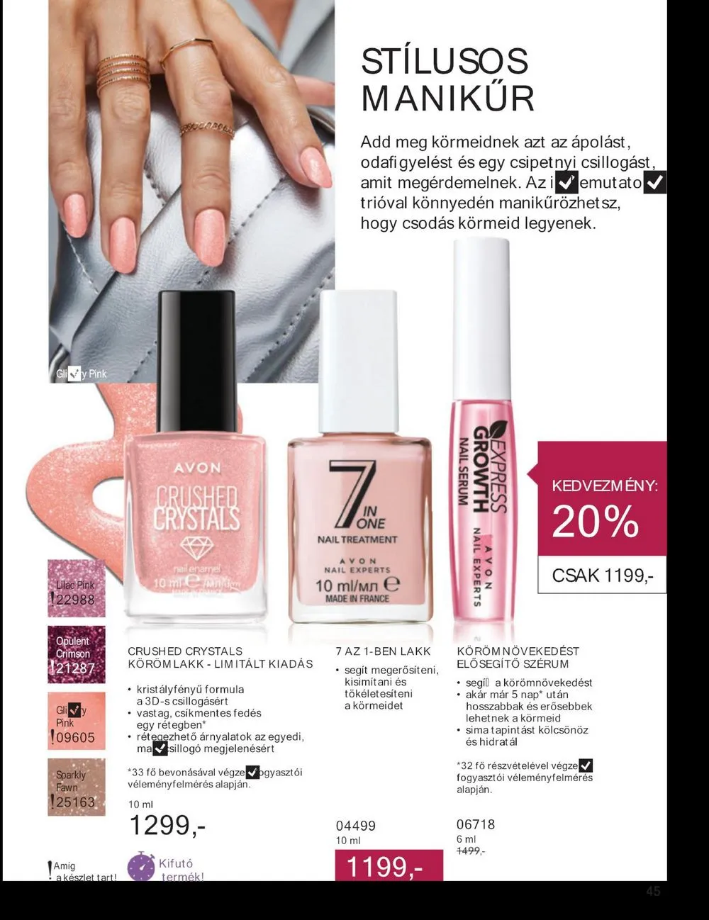 Avon akciós újság 06.01–06.30 – 47. oldal