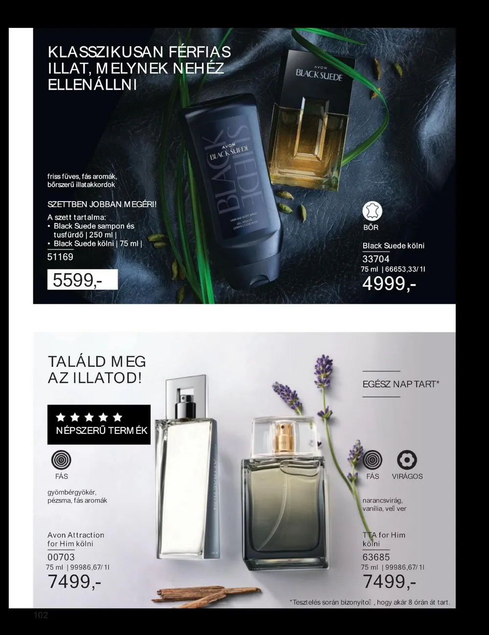 Avon akciós újság 07.01–07.31 – 102. oldal