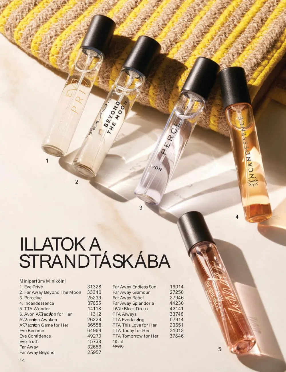Avon akciós újság 07.01–07.31 – 14. oldal