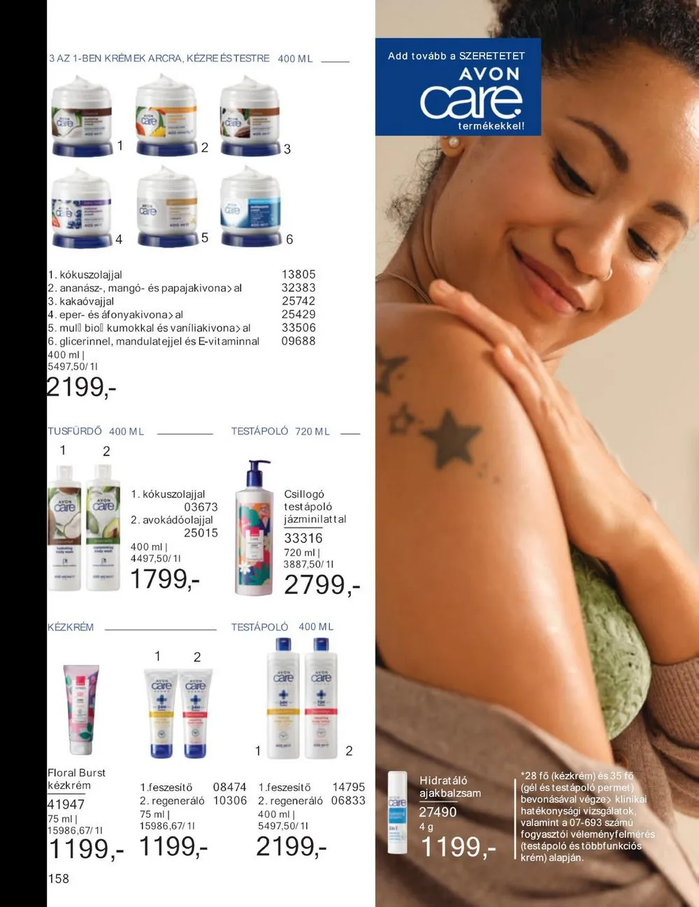 Avon akciós újság 07.01–07.31 – 158. oldal