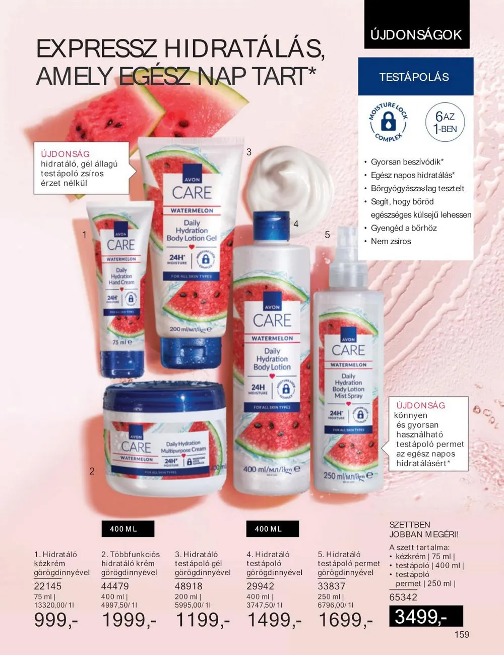Avon akciós újság 07.01–07.31 – 159. oldal