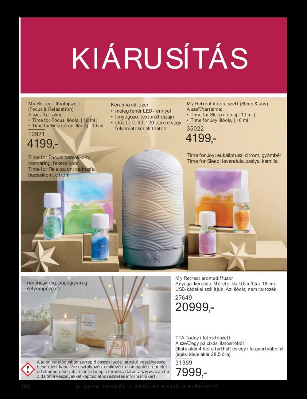 Avon akciós újság 07.01–07.31 – 192. oldal