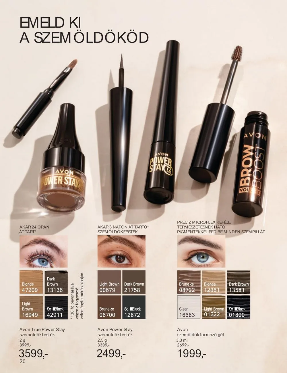 Avon akciós újság 07.01–07.31 – 20. oldal