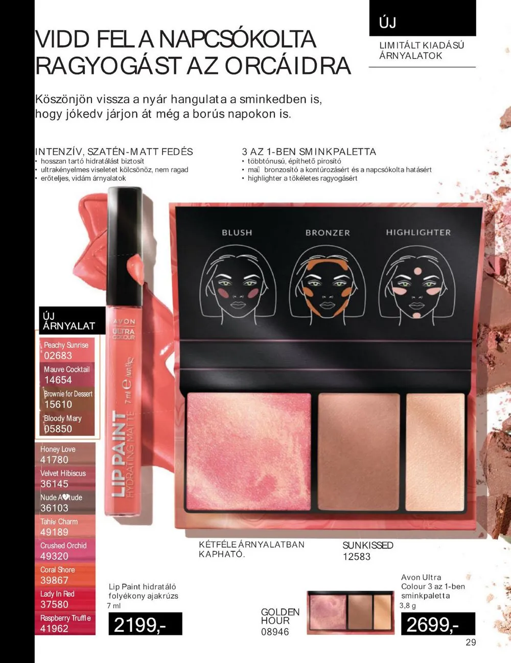 Avon akciós újság 07.01–07.31 – 29. oldal