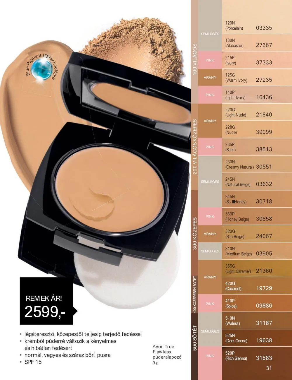 Avon akciós újság 07.01–07.31 – 31. oldal
