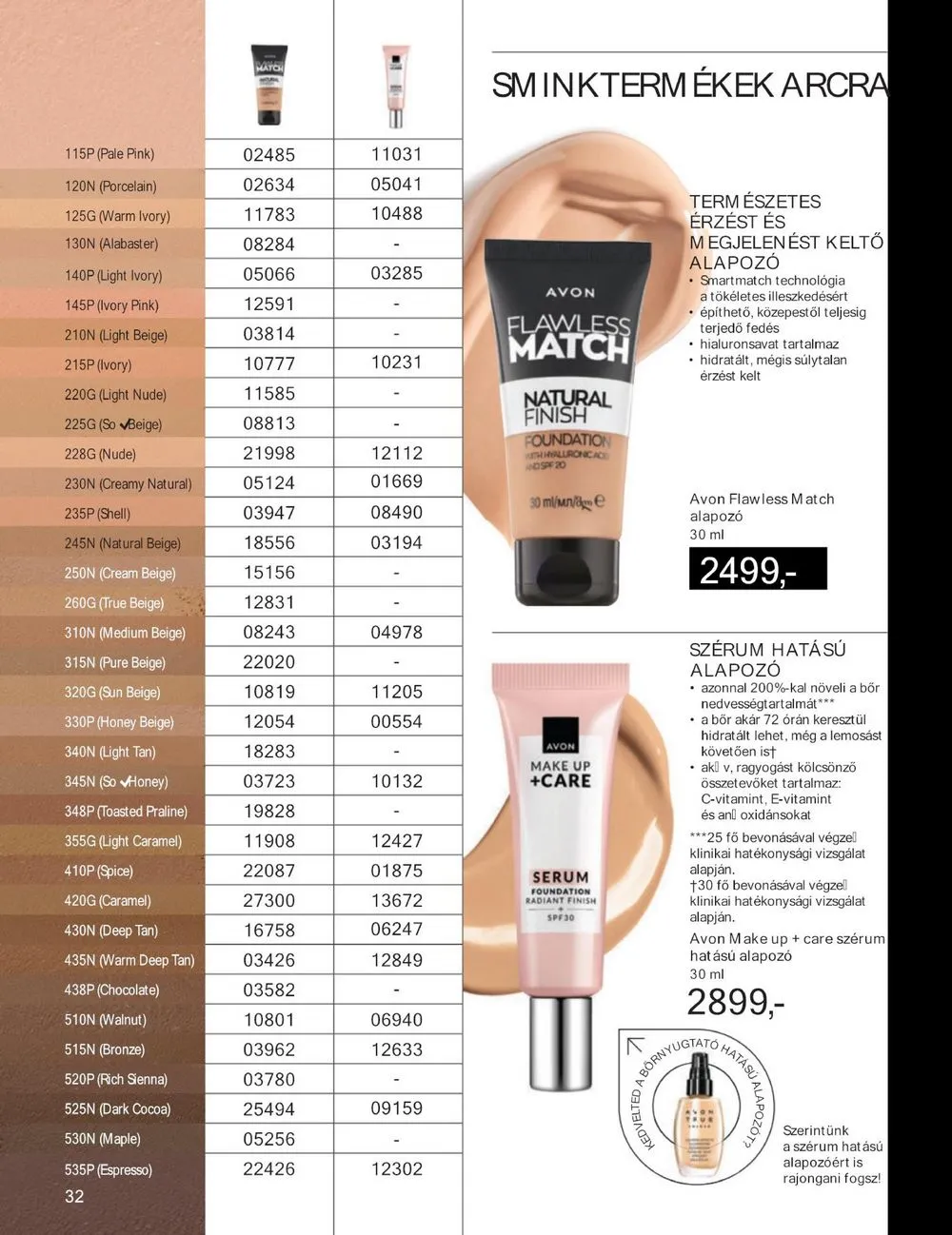 Avon akciós újság 07.01–07.31 – 32. oldal
