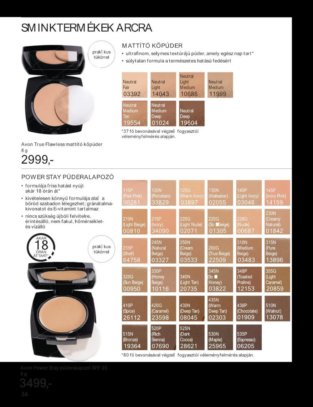Avon akciós újság 07.01–07.31 – 34. oldal