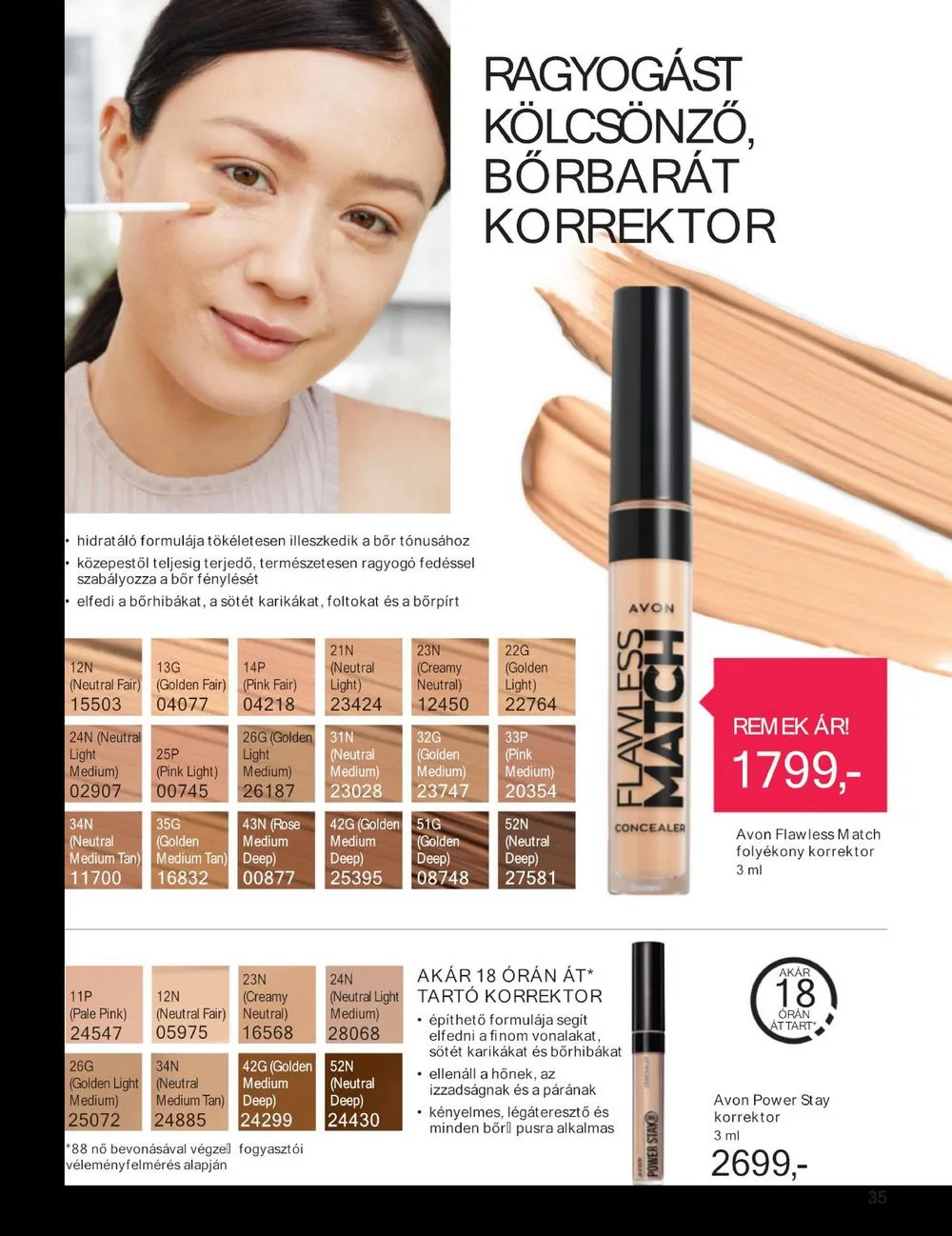 Avon akciós újság 07.01–07.31 – 35. oldal