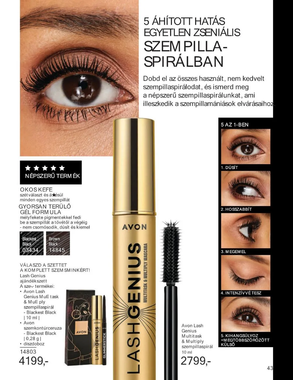 Avon akciós újság 07.01–07.31 – 43. oldal