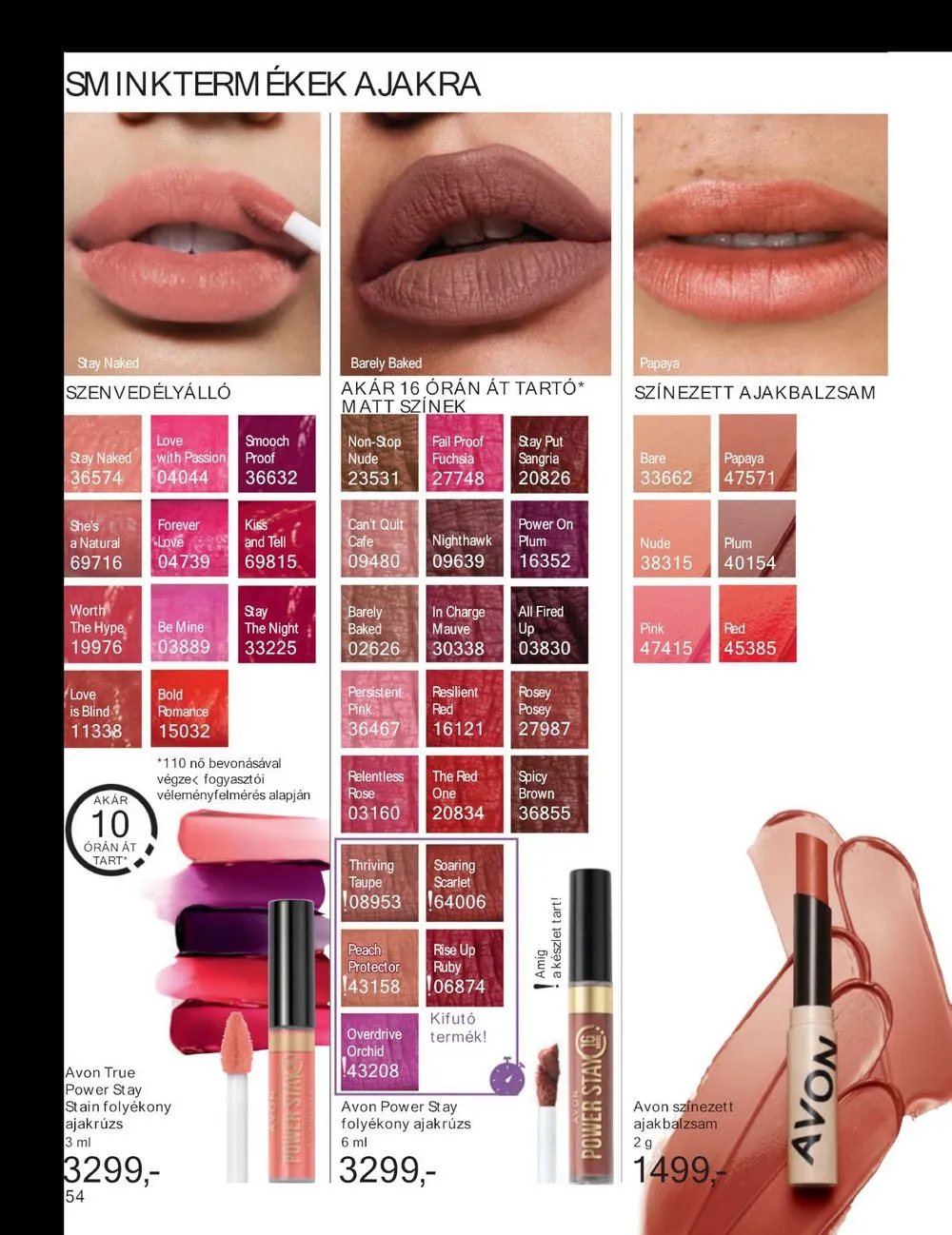 Avon akciós újság 07.01–07.31 – 54. oldal