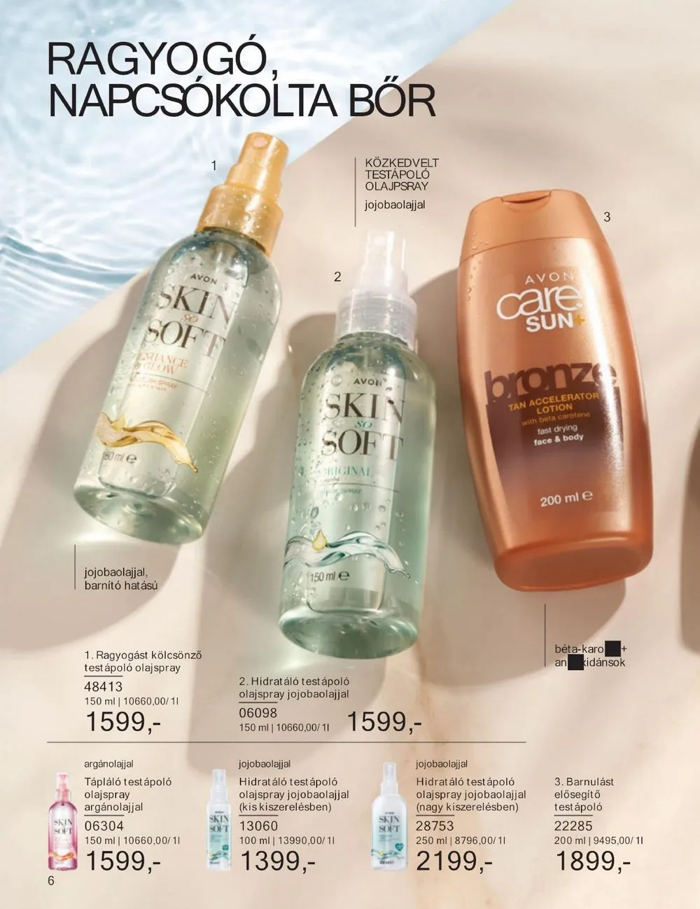 Avon akciós újság 07.01–07.31 – 6. oldal