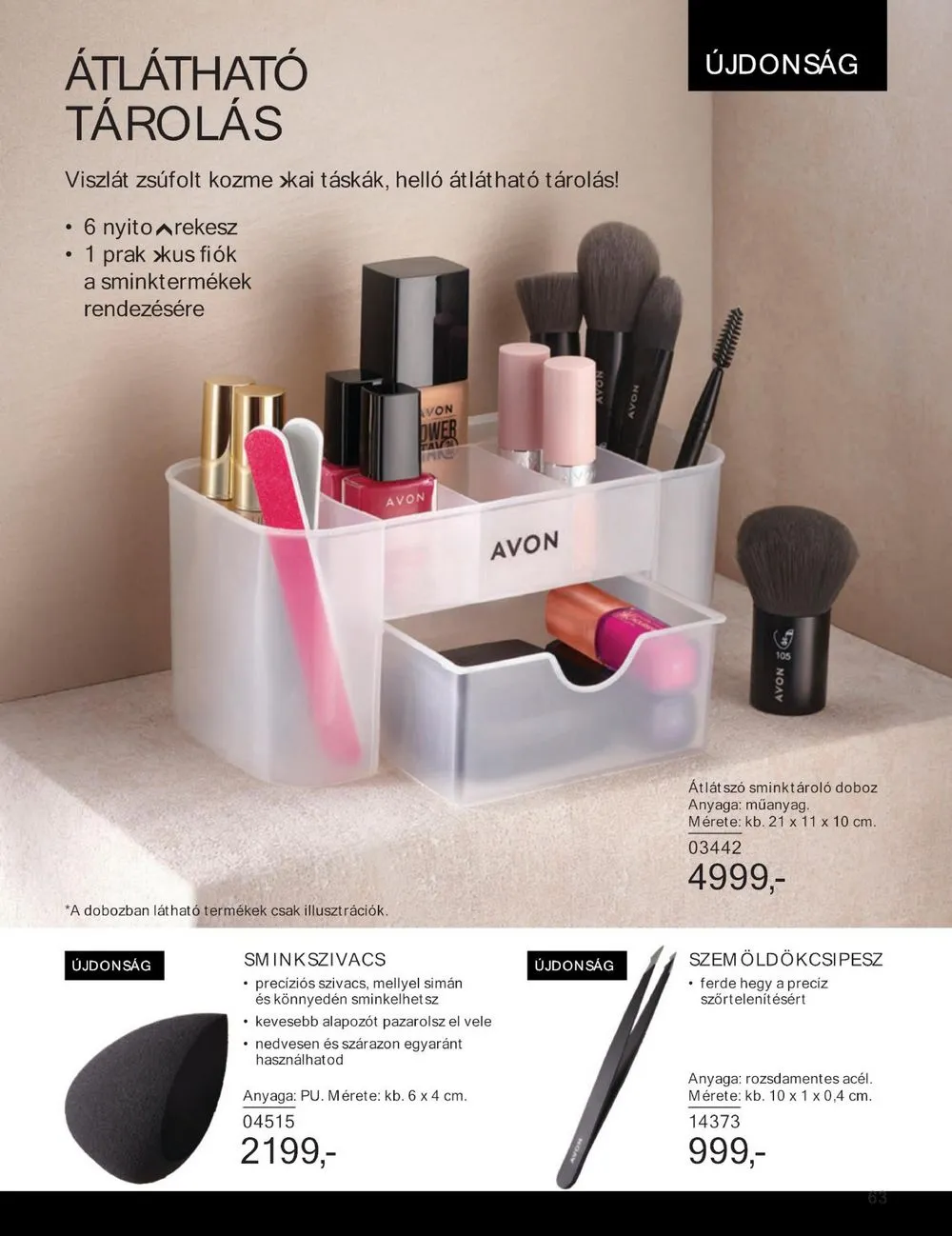 Avon akciós újság 07.01–07.31 – 63. oldal