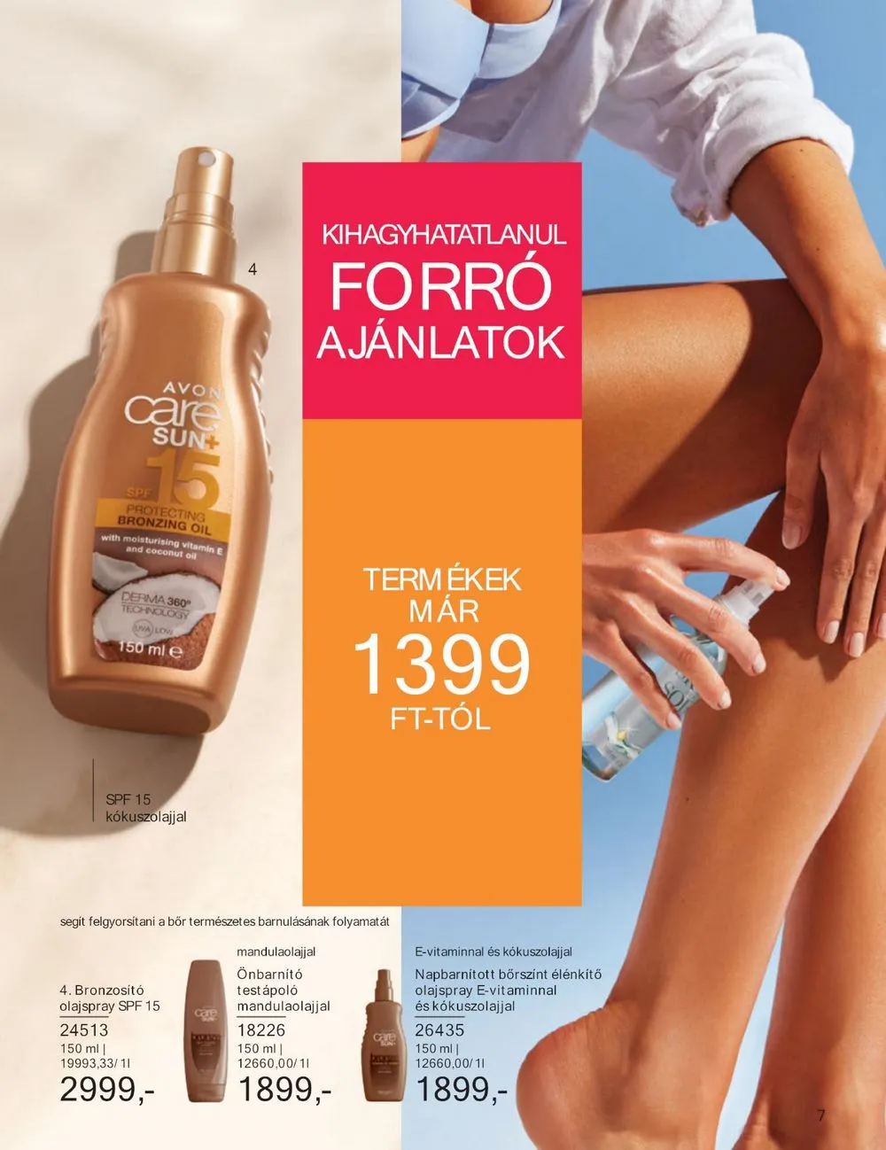 Avon akciós újság 07.01–07.31 – 7. oldal