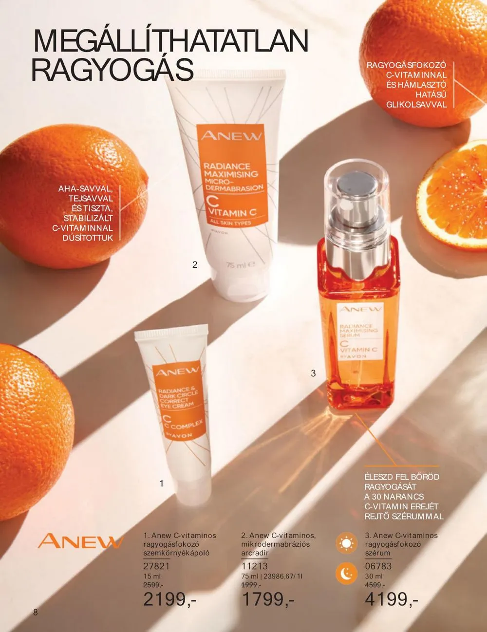 Avon akciós újság 07.01–07.31 – 8. oldal