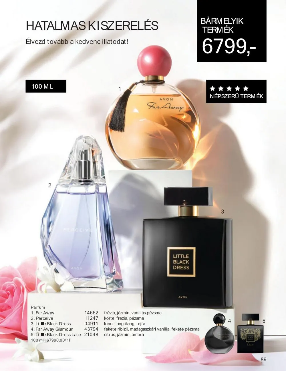 Avon akciós újság 07.01–07.31 – 89. oldal