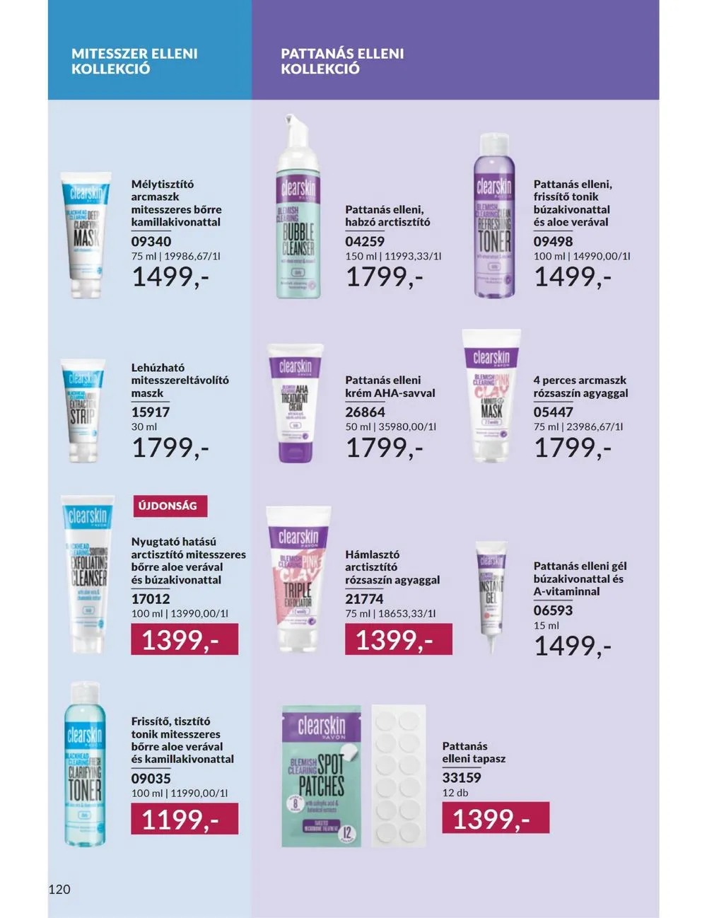 Avon akciós újság 08.01–08.31 – 120. oldal
