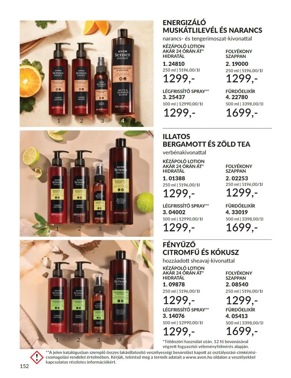 Avon akciós újság 08.01–08.31 – 152. oldal