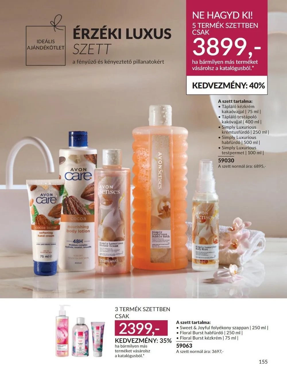 Avon akciós újság 08.01–08.31 – 155. oldal