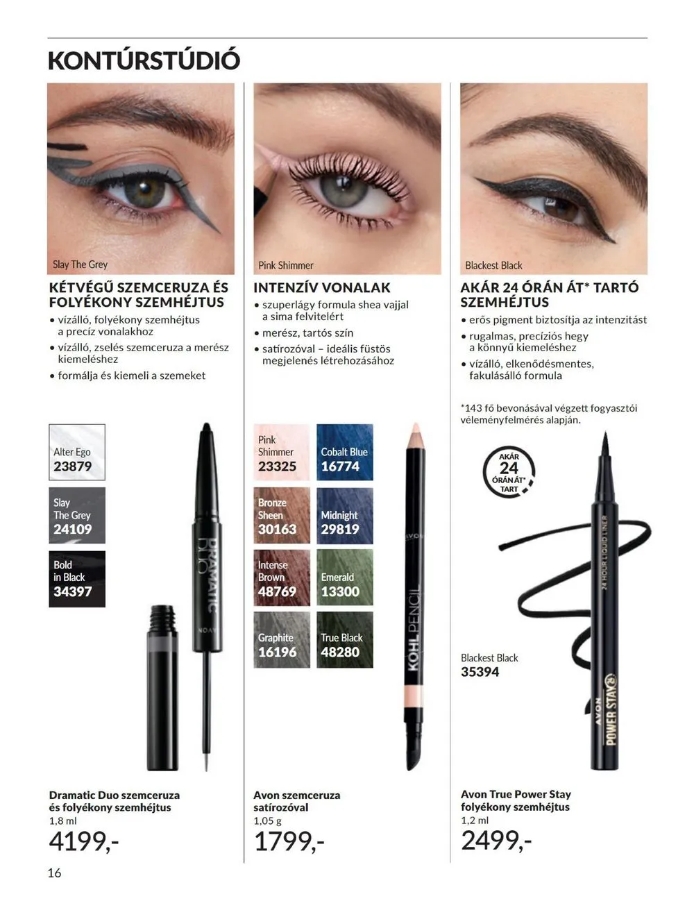 Avon akciós újság 08.01–08.31 – 16. oldal