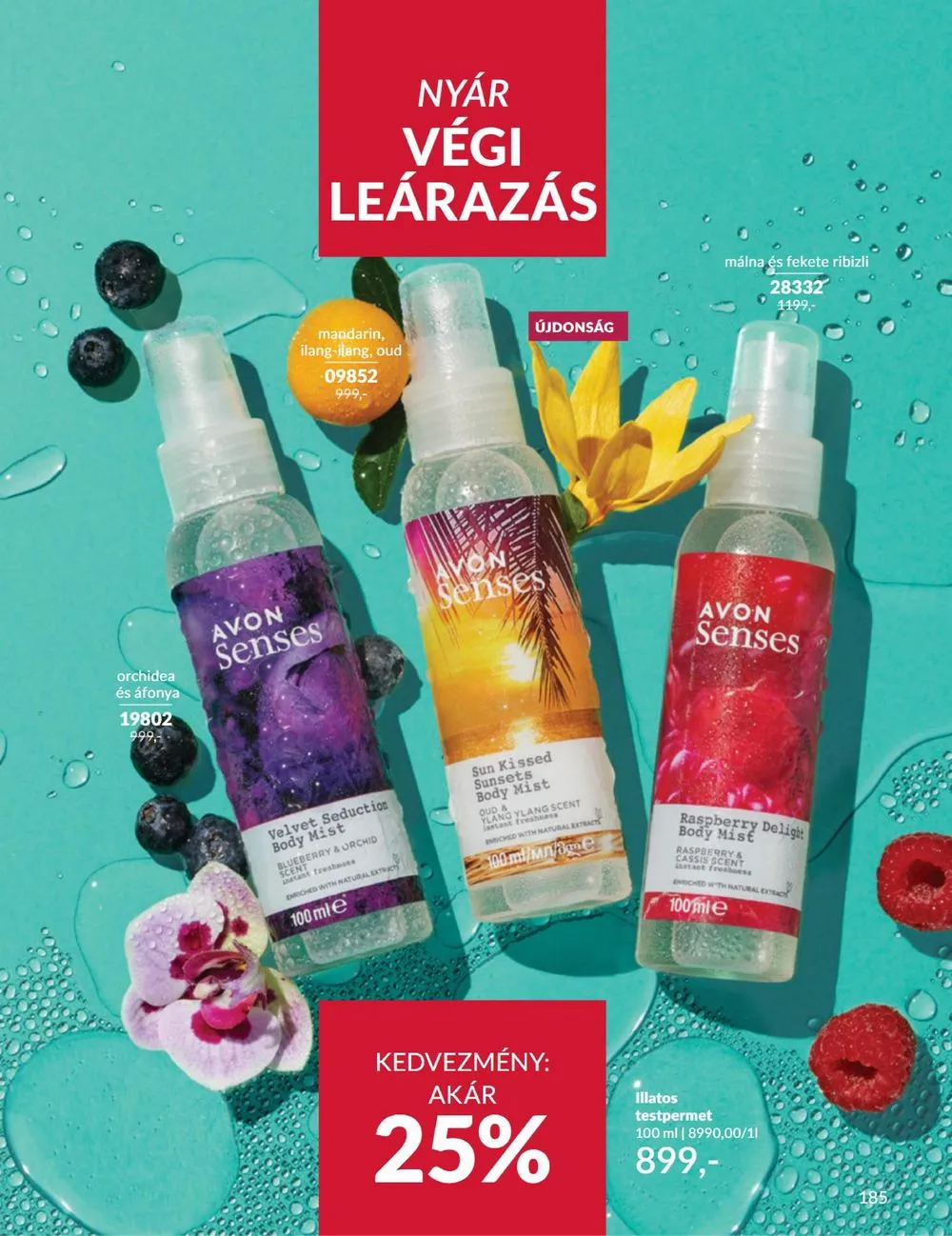 Avon akciós újság 08.01–08.31 – 185. oldal