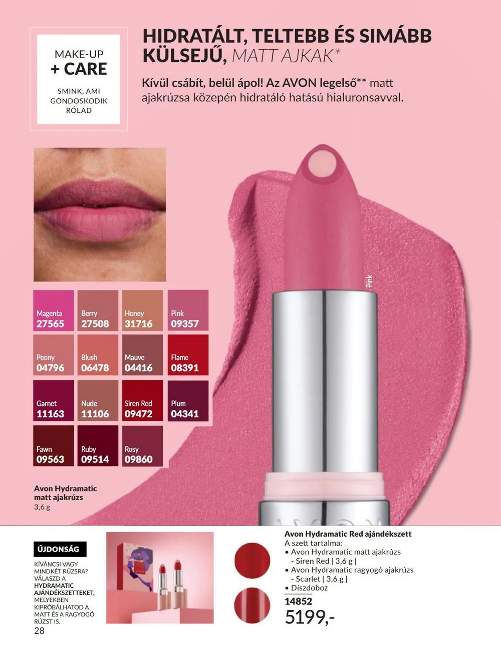 Avon akciós újság 08.01–08.31 – 28. oldal