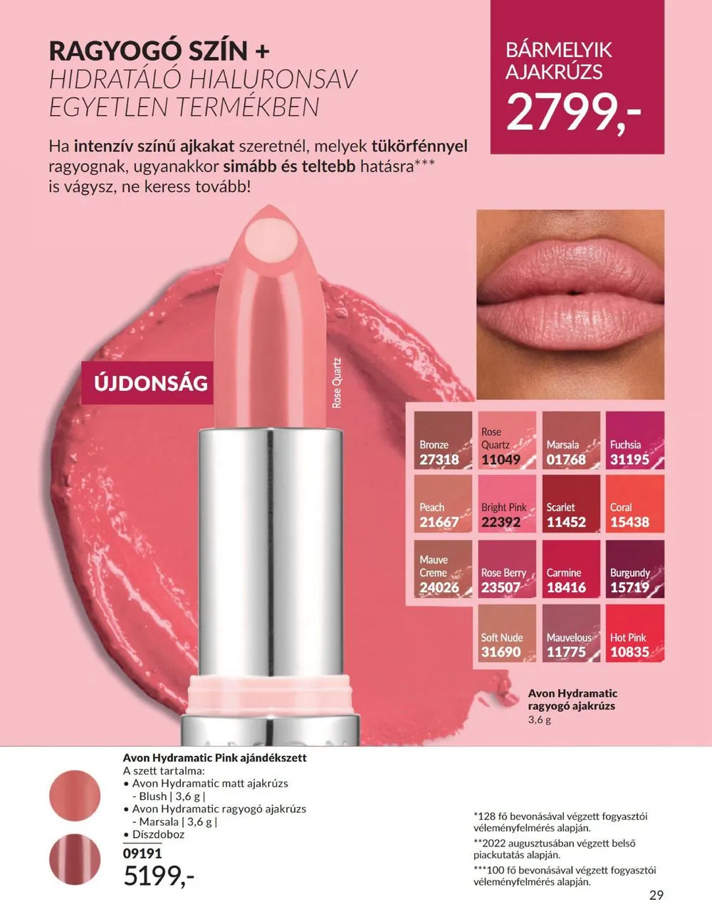 Avon akciós újság 08.01–08.31 – 29. oldal