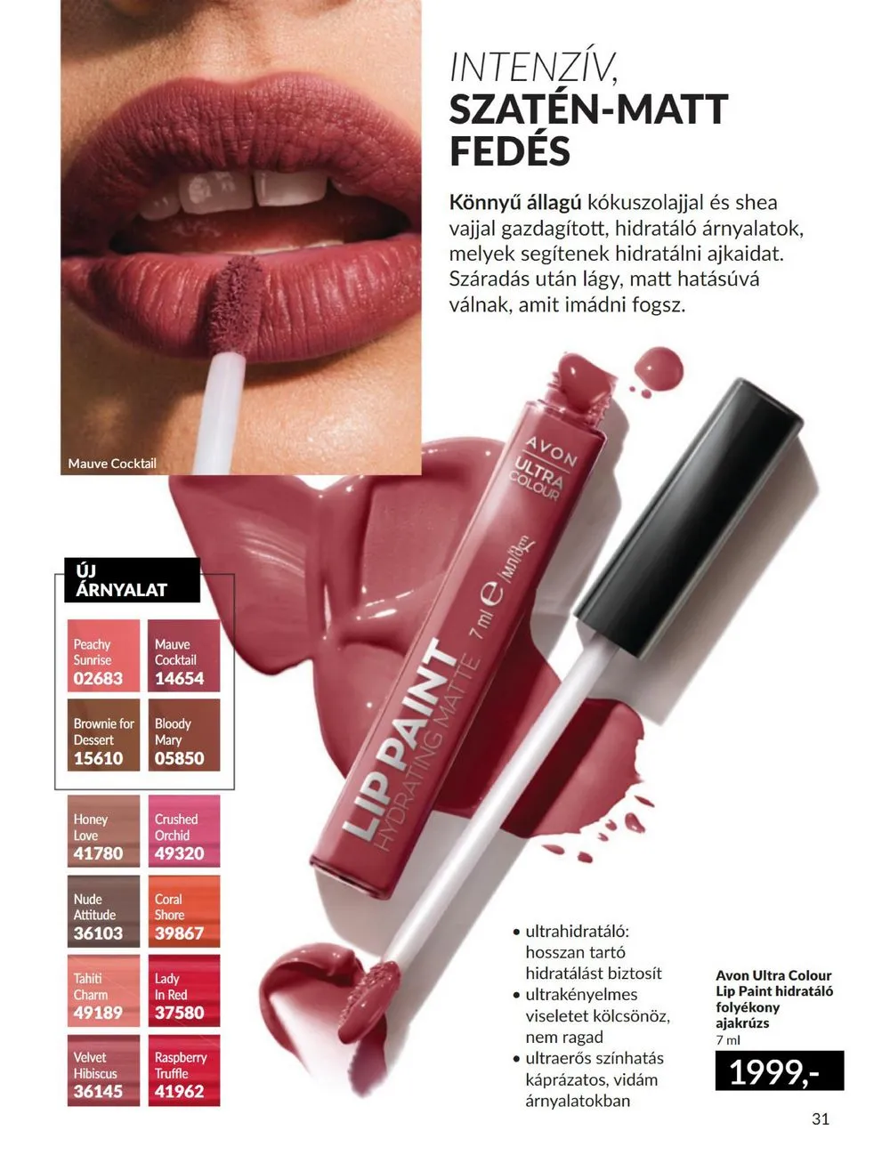 Avon akciós újság 08.01–08.31 – 31. oldal