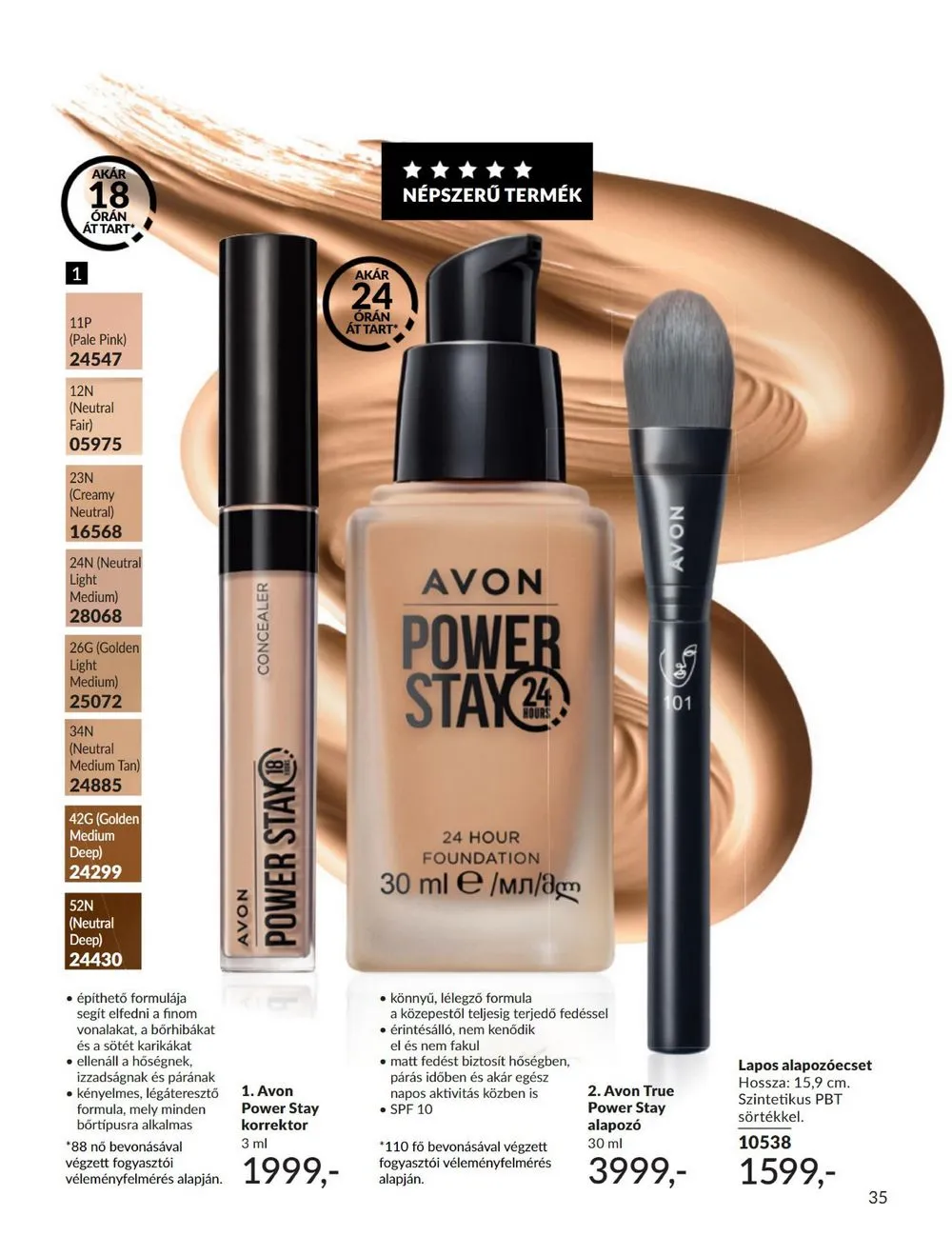 Avon akciós újság 08.01–08.31 – 35. oldal